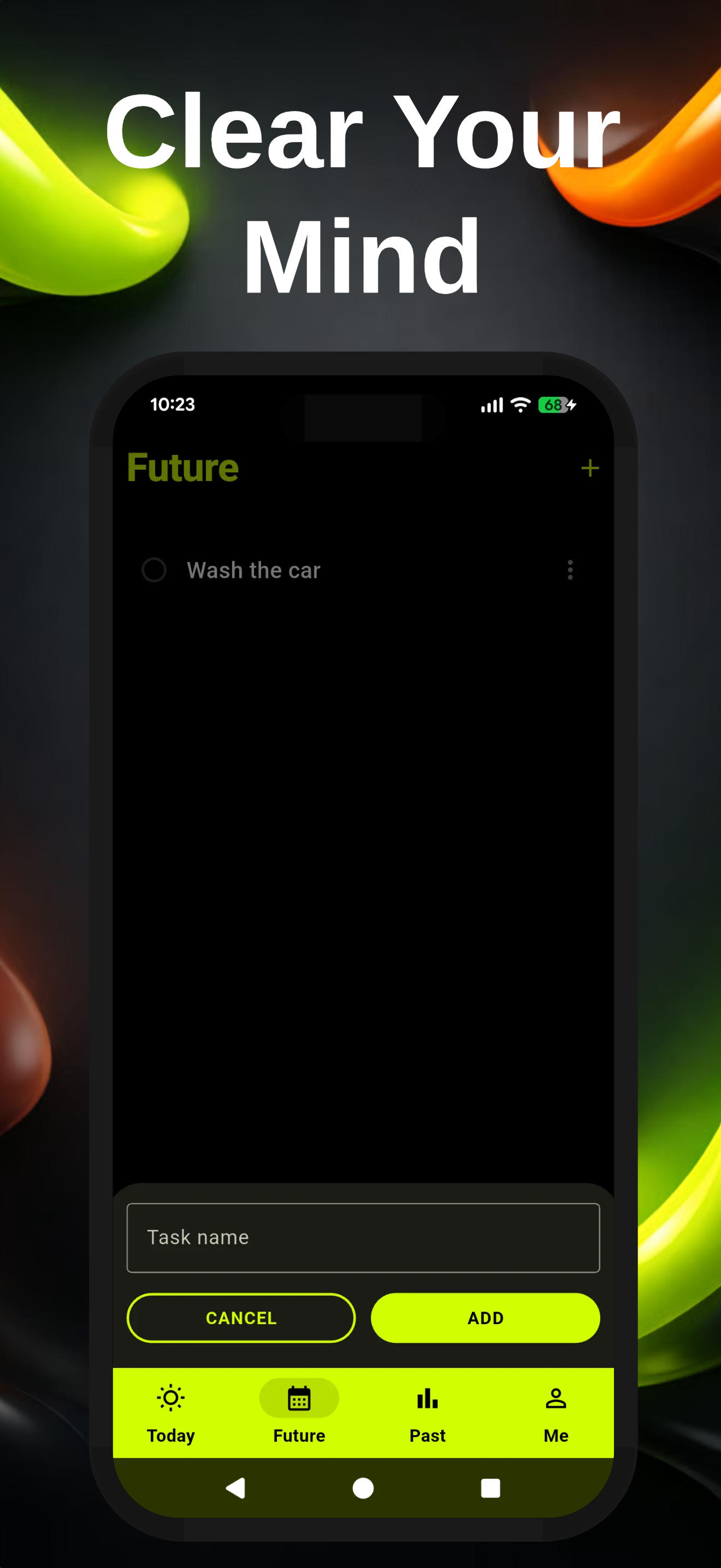3 Things app screenshot 2